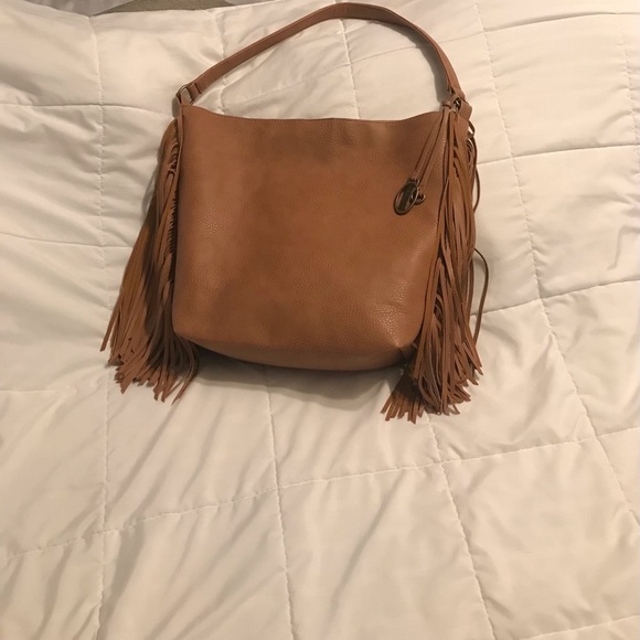 Barely Used Carlos Santana Fringe Tote Bag - Picture 5 of 8